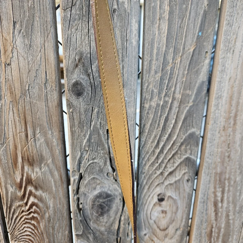 Dooney & Bourke Navy Leather Crossbody with Tan Trim - Picture 10 of 16